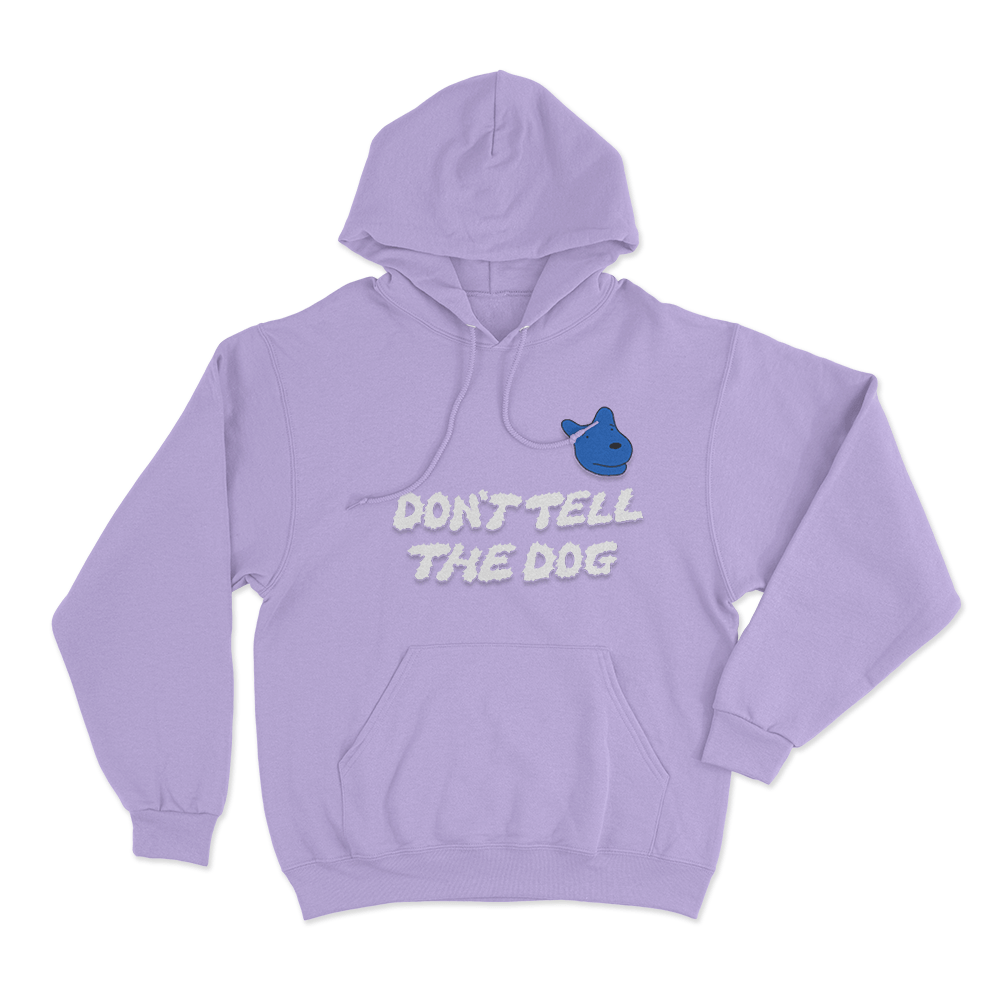Don't Tell The Dog Unisex Hoodie Purple Dont Tell The Dog Unisex Hoodie Purple