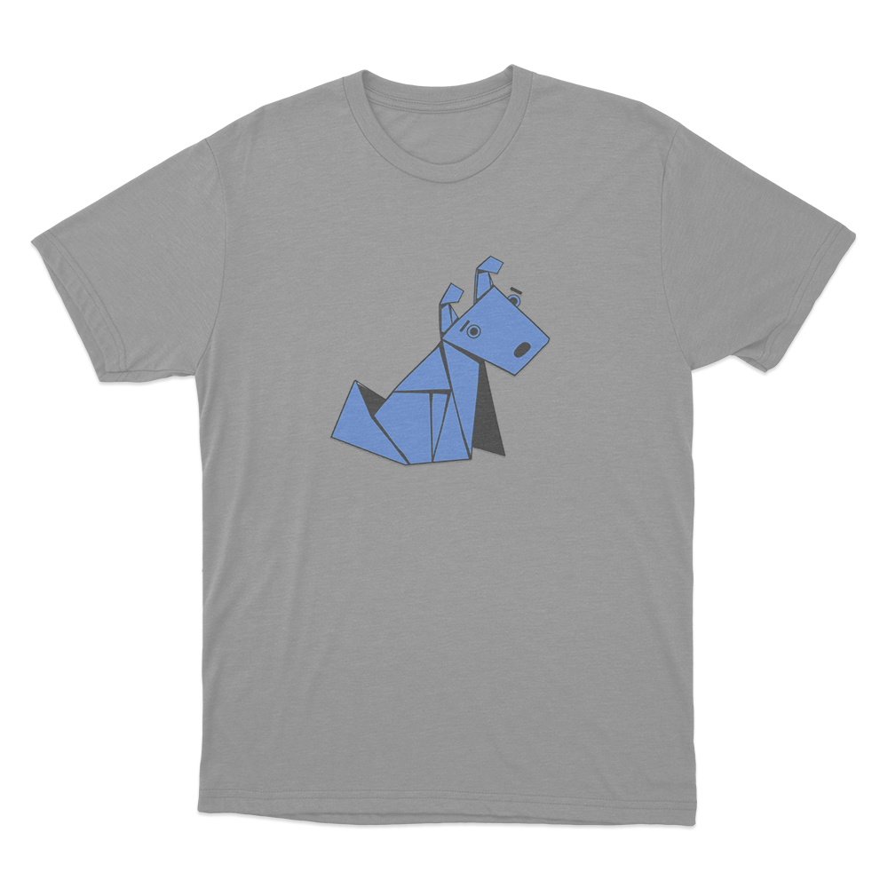 Jasper Origami Unisex T Shirt Grey Jasper Origami Unisex T Shirt Grey