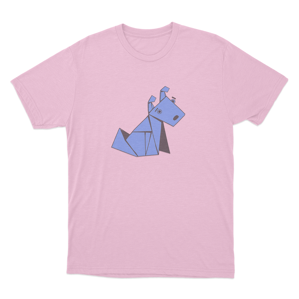 Jasper Origami Unisex T Shirt Pink Jasper Origami Unisex T Shirt Pink