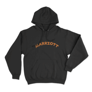 Marriott Logo Unisex Hoodie Black