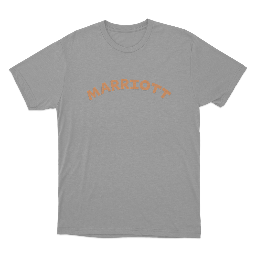 Marriott Logo Unisex T Shirt Grey Marriott Logo Unisex T Shirt Grey