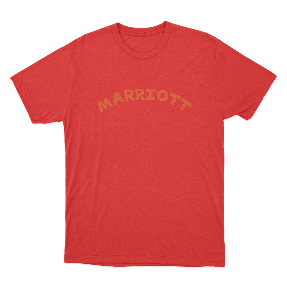 Marriott Logo Unisex T Shirt Red Marriott Logo Unisex T Shirt Red