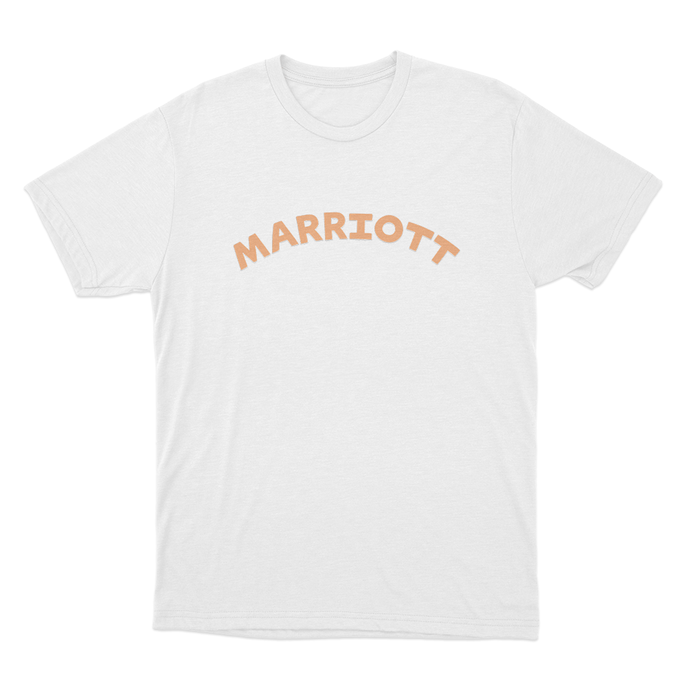 Marriott Logo Unisex T Shirt White Marriott Logo Unisex T Shirt White