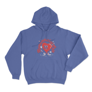 Romanticise This Unisex Hoodie Blue