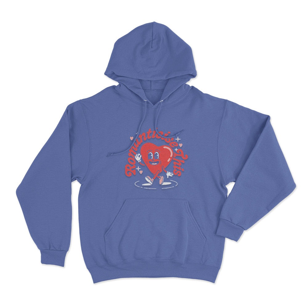 Romanticise This Unisex Hoodie Blue Romanticise This Unisex Hoodie Blue