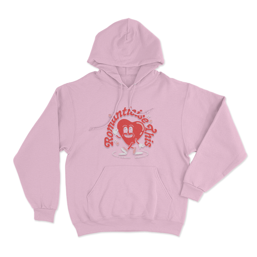 Romanticise This Unisex Hoodie Pink Romanticise This Unisex Hoodie Pink