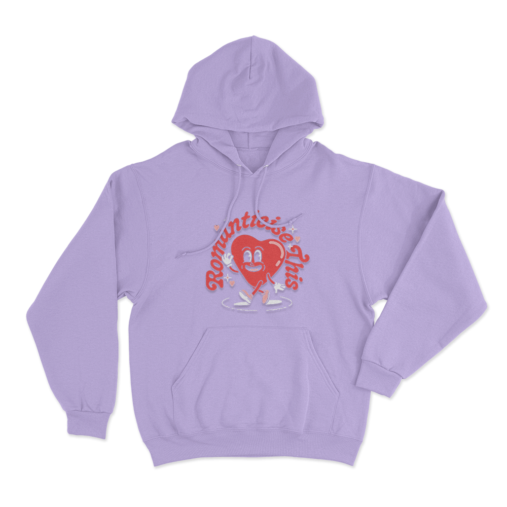 Romanticise This Unisex Hoodie Purple Romanticise This Unisex Hoodie Purple