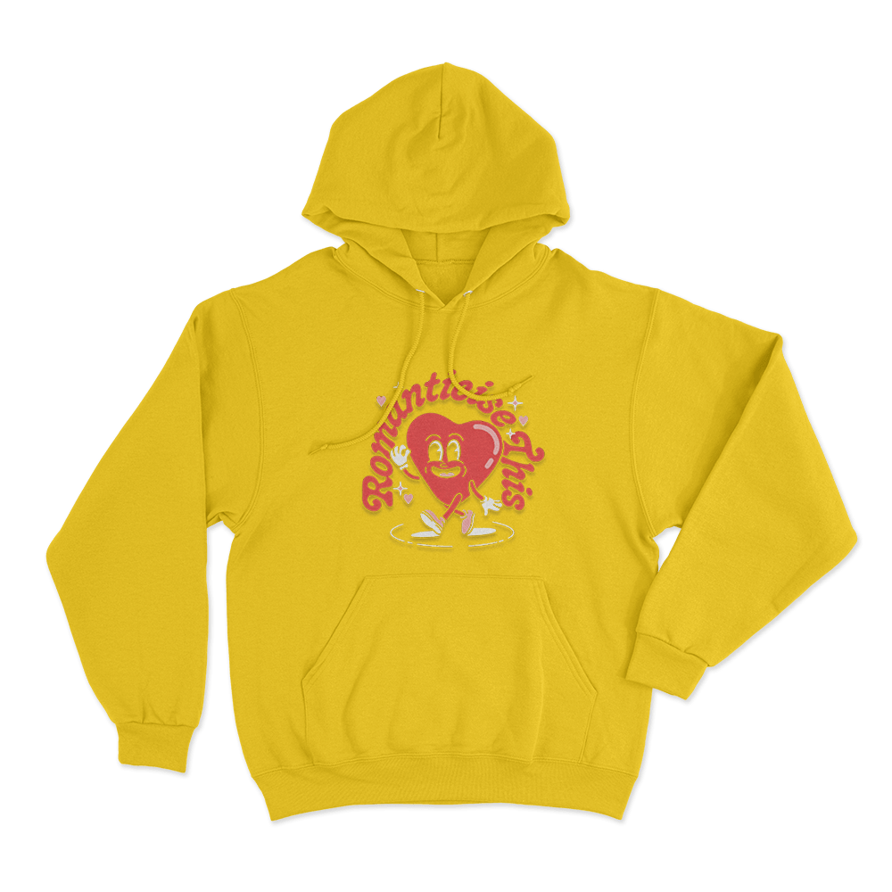 Romanticise This Unisex Hoodie Yellow Romanticise This Unisex Hoodie Yellow