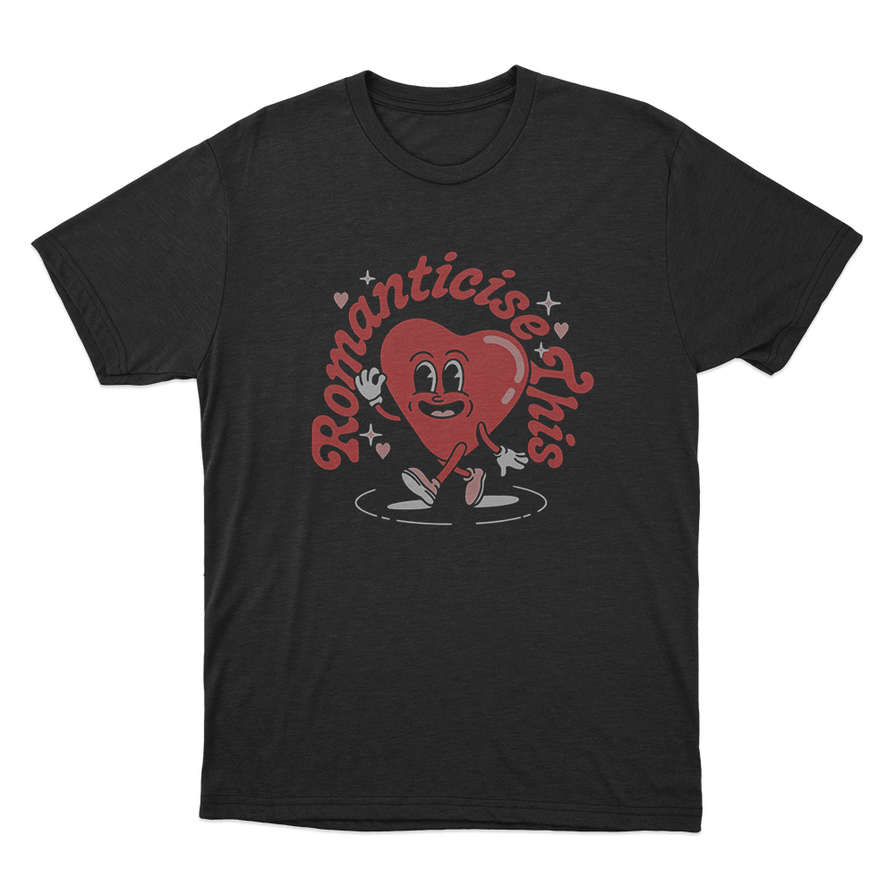 Romanticise This Unisex T Shirt Black Romanticise This Unisex T Shirt Black