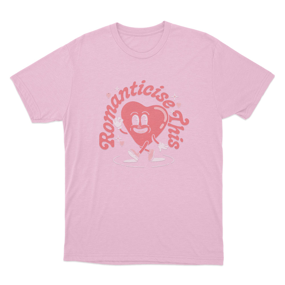 Romanticise This Unisex T Shirt Pink Romanticise This Unisex T Shirt Pink